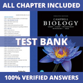 Test Bank for Campbell Biology 12th Edition (Urry, 2021)