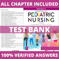 Test Bank for Wong's Essentials of Pediatric Nursing 11th Edition (Hockenberry, 2022)