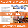 Test Bank for Gerontological Nursing, 4th Edition (Tabloski, 2019)