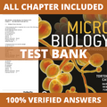 Test Bank for Microbiology An Introduction, 14th Edition (Tortora, 2023)