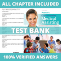Test Bank for Pearson's Comprehensive Medical Assisting Administrative and Clinical Competencies 4th Edition (Beaman, 2017)