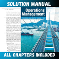 Solution Manual for Operations Management Processes and Supply Chains 13th Edition by Krajewski