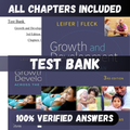 Test Bank Growth and Development Across the Lifespan: A Health Promotion Focus 3rd Edition (Gloria , 2022)