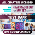 Test Bank Pharmacology for Nurses: A Pathophysiologic Approach 7th Edition (Michael, 2023)