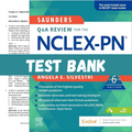 Test Bank for Saunders Comprehensive Review for the NCLEX-PN Examination 6th Edition Silvestri