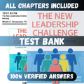 Test Bank The New Leadership Challenge: Creating the Future of Nursing Sixth Edition (Sheila, 2020)