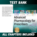 Test Bank - Advanced Pharmacology for Prescribers 1st Edition by Luu