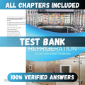Test Bank Commercial Refrigeration for Air Conditioning Technicians 4th Edition (Wirz, 2021)