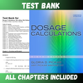 Test Bank - Dosage Calculations 9th Edition by Pickar, 2012)