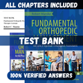 Test Bank Fundamental Orthopedic Management for the Physical Therapist Assistant, 4th Edition (Manske, 2016)