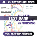 Test Bank Health Assessment in Nursing, 7th Edition (Weber, 2022)