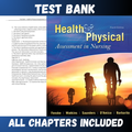 Test Bank - Health & Physical Assessment in Nursing, 4th Edition by Fenske