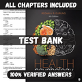 Test Bank for Health Psychology: Well-Being in a Diverse World, 5th Edition by Gurung