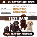 Test Bank Introduction to Genetic Analysis, 11th Edition (Griffiths, 2015)