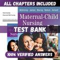 Test Bank for Maternal Child Nursing, 5th Edition (McKinney, 2018)