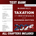 Test Bank - McGraw-Hill's Taxation of Individuals and Business Entities 2025 Edition by Spilker