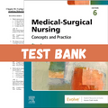 Test Bank for Medical-Surgical Nursing: Concepts and Practice 6th Edition by Stromberg