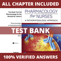 Test Bank for Pharmacology for Nurses A Pathophysiologic Approach 6th Edition (Adams, 2019)