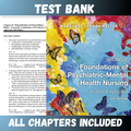 Test Bank for Varcarolis' Foundations of Psychiatric Mental Health Nursing 9th Edition (Halter, 2022)